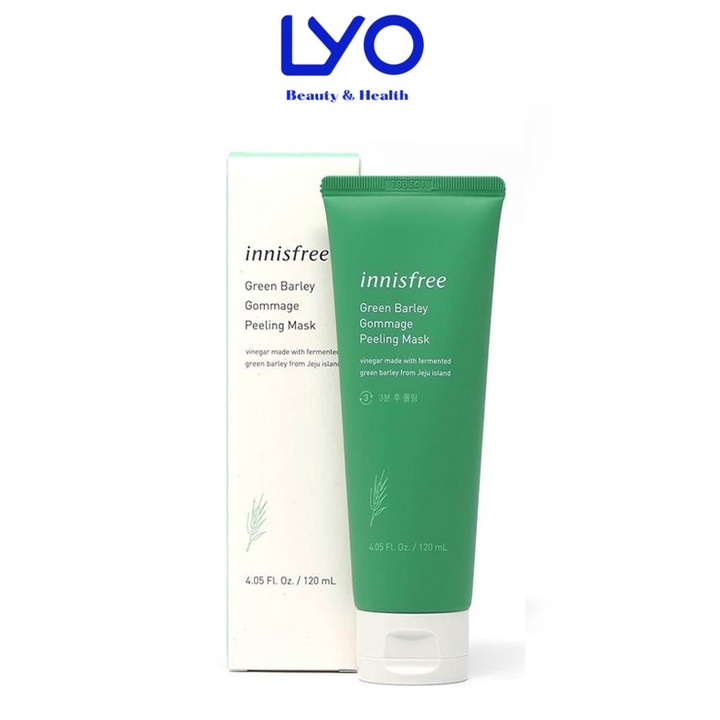 Tẩy da chết innisfree lúa mạch green barley gommage peeling mask 120ml.