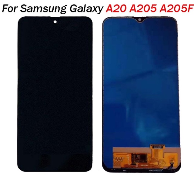 Màn hình Sam Sung A20 đẹp lắp khít.
