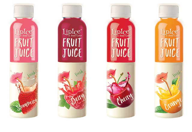 Son dưỡng có màu Lipice Sheer Color Fruit Juice 4g