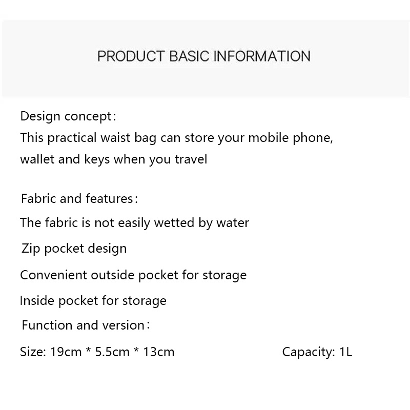 Lululemon Túi Đeo Hông Thể Thao Đa Năng 1L