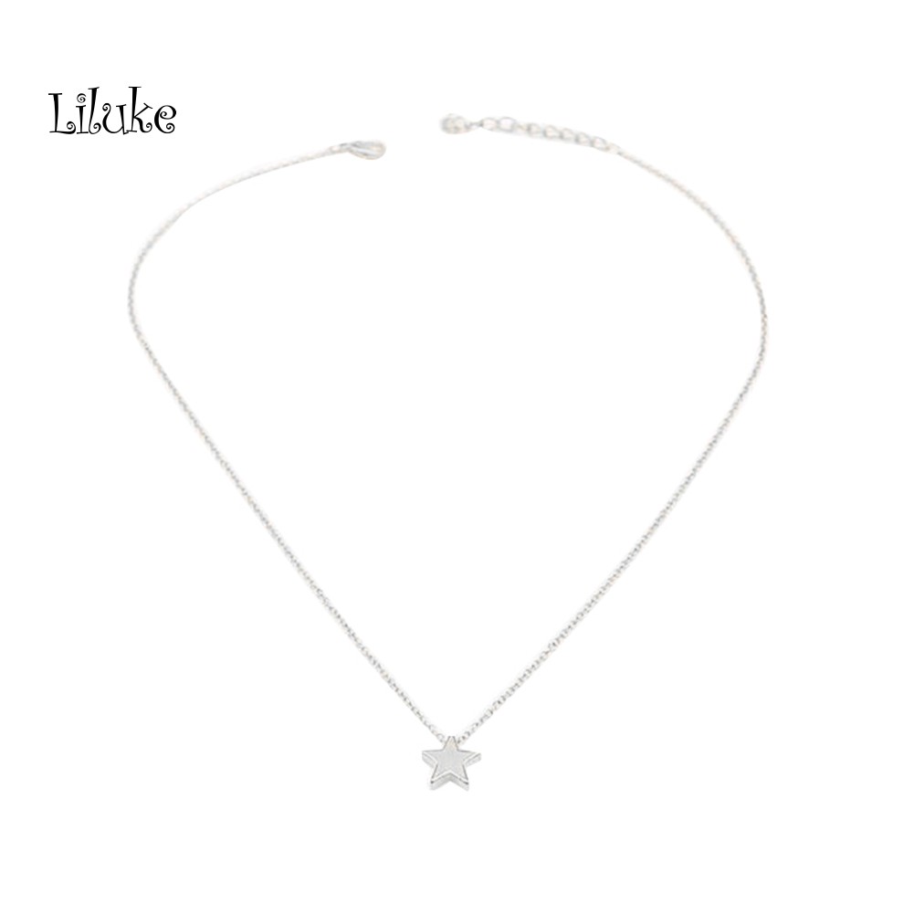 Vòng cổ Hợp Kim Trang Trí Mặt Hình Ngôi Sao Thời Trang Cho Nữ