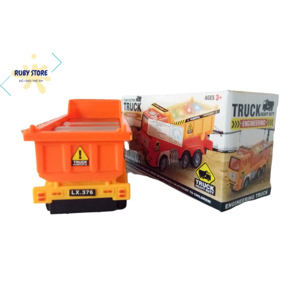 XE BEN TỰ CHẠY, CÓ ĐÈN LED 3D NHIỀU MÀU, NHẠC SÔI ĐỘNG