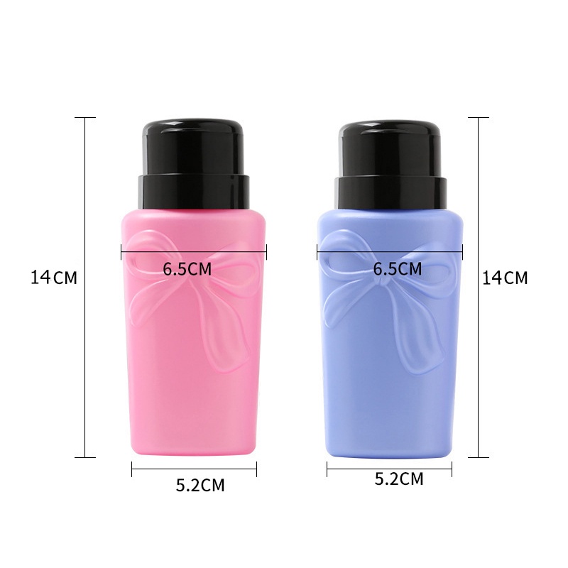 Bình Đựng Nước Rửa Móng Tay Bằng Acrylic Dung Tích 200ML