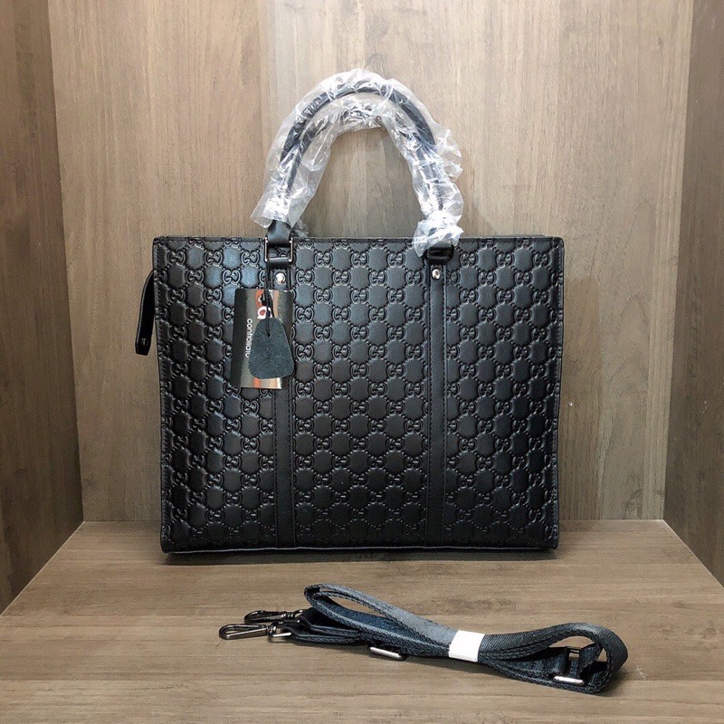 Cặp da nam công sở Gucci cao cấp chuẩn Auth - Túi đeo chéo nam Gucci new 2021