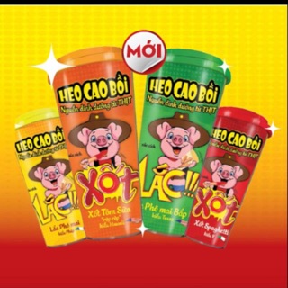 Xúc xích lắc Heo Cao Bồi