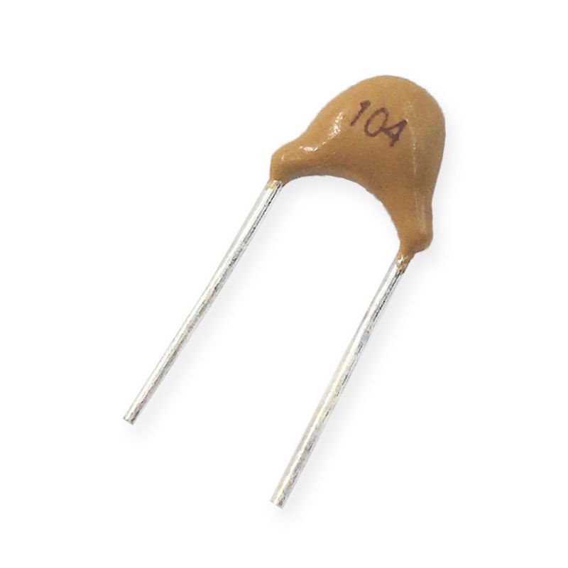Bộ 100 tụ gốm vàng 103 , 104 , 105  50v