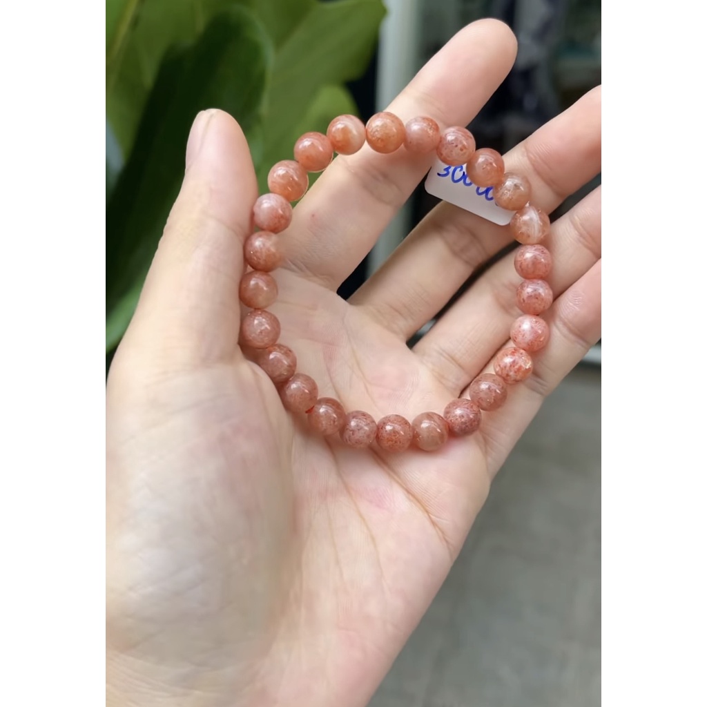 Vòng tay sunstone size 8mm | CADA DECOR