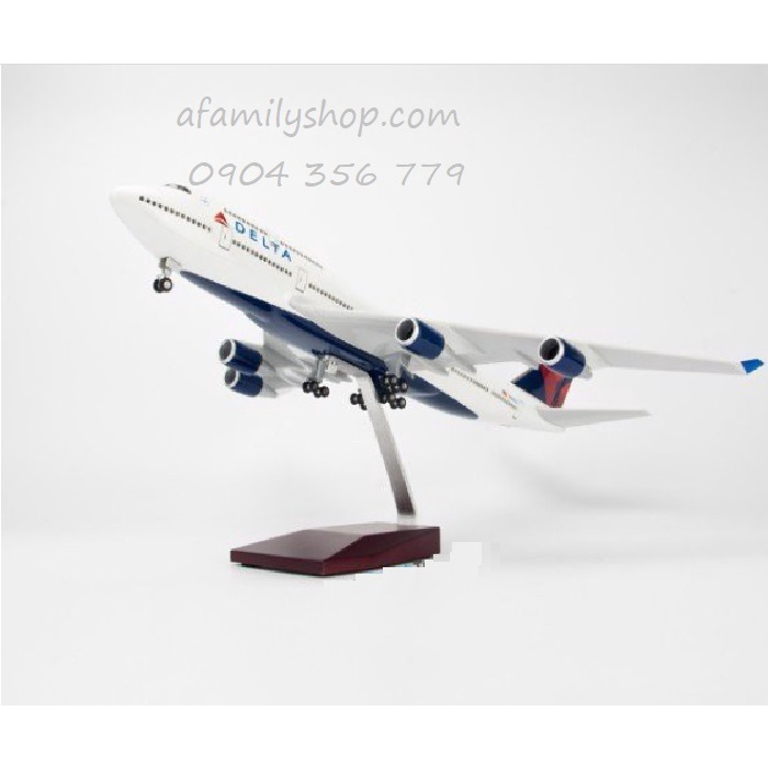 Mô hình máy bay Delta Airlines Boeing B747