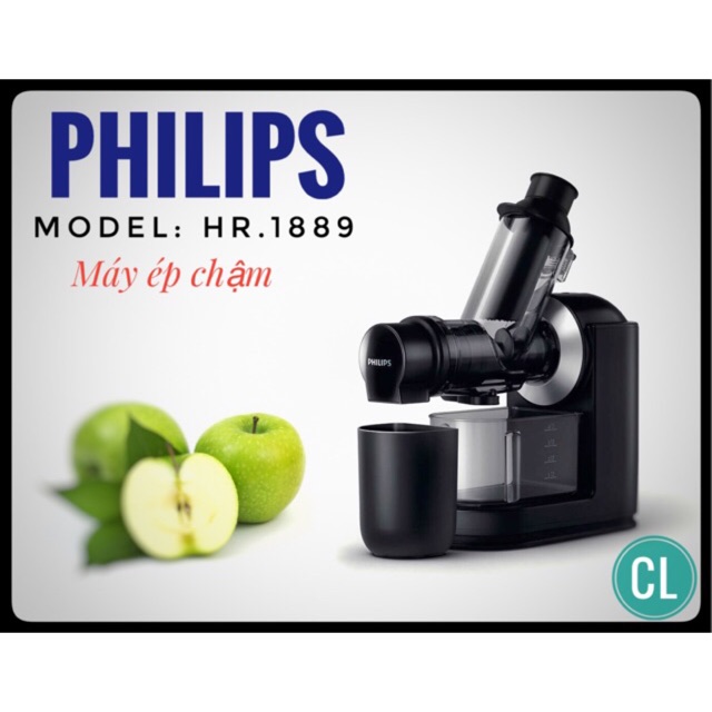 Máy ép chậm Philips HR1889-Hàng nhập khẩu