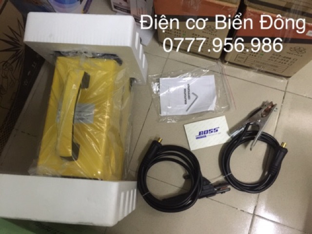 Máy Hàn điện tử 🌈 FREESHIP🌈 Tặng bó 20 que hàn Máy Hàn điện tử BOSS FORCE ARC-250E chuyên kéo 4 ly chất lượng cao