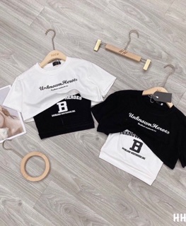SET HAI ÁO CROPTOP THÊU