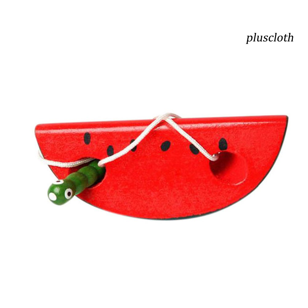 Đồ Chơi Sâu Ăn Trái Cây Bằng Gỗ Cho Bé