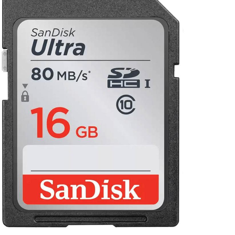 Thẻ Nhớ Sandisk Ultra Sdhc Class 10 80mbps - 16gb