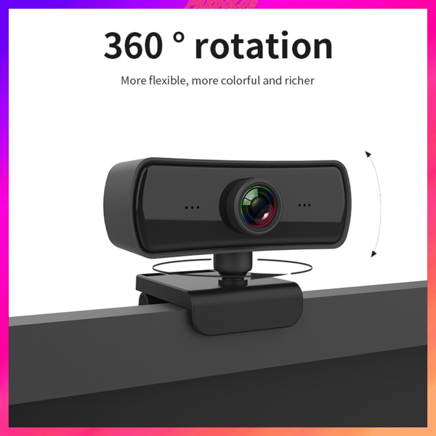 Webcam Kỹ Thuật Số 1440p Hd 4.0m Pixels Usb 2.0 Web Camera W / Mic