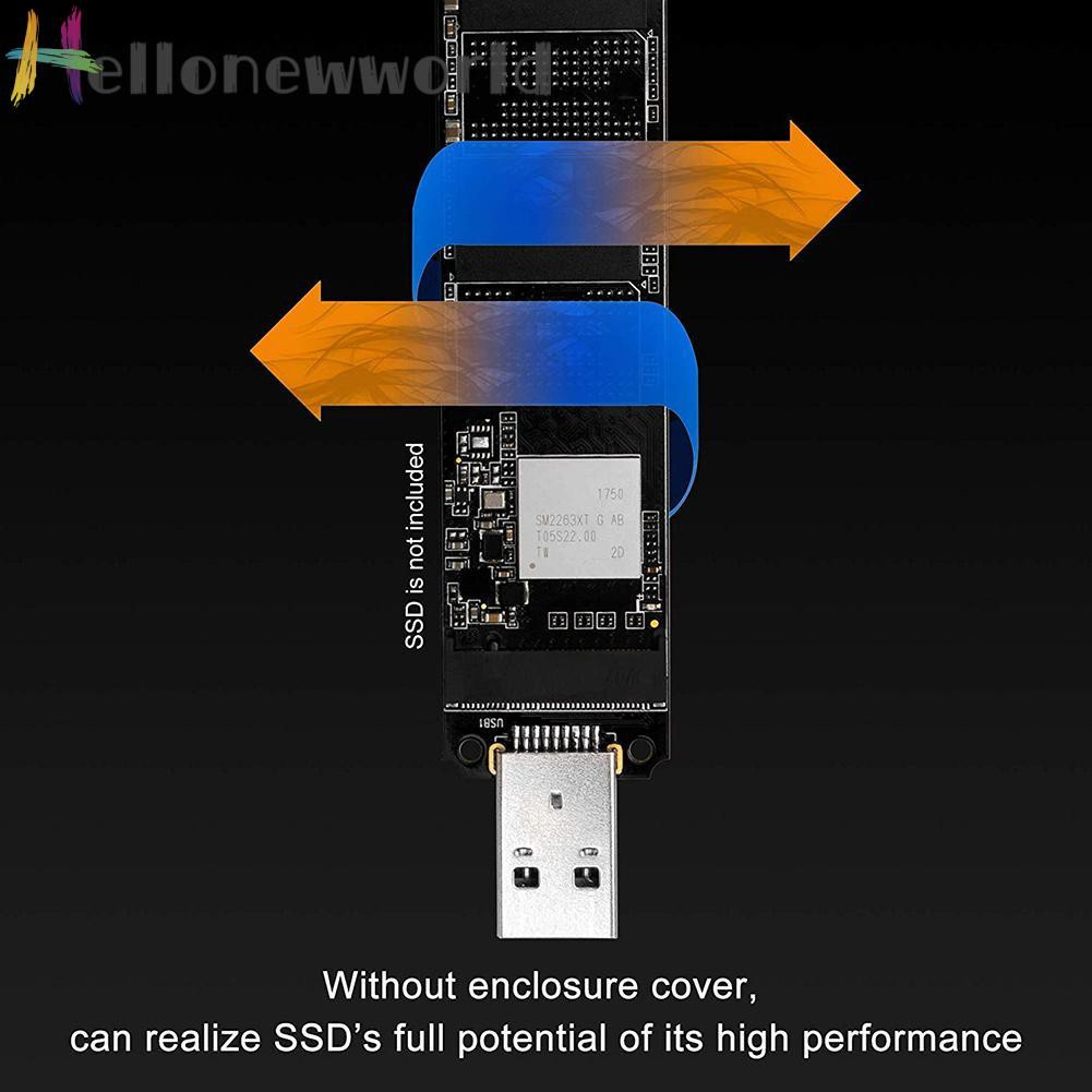Card Chuyển Đổi Từ M.2 Nvme Ssd Sang Usb 3.1 Pci-E Sang Usb-A 3.0 | BigBuy360 - bigbuy360.vn