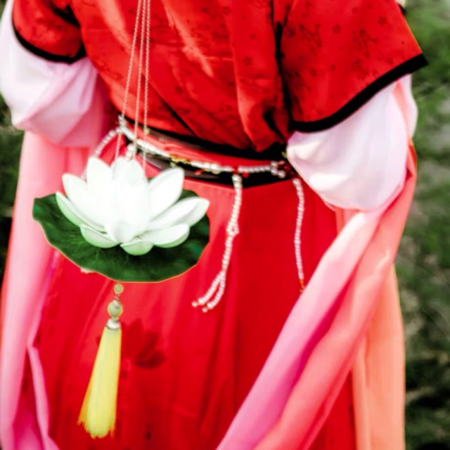 Set tự làm đèn hoa sen trắng