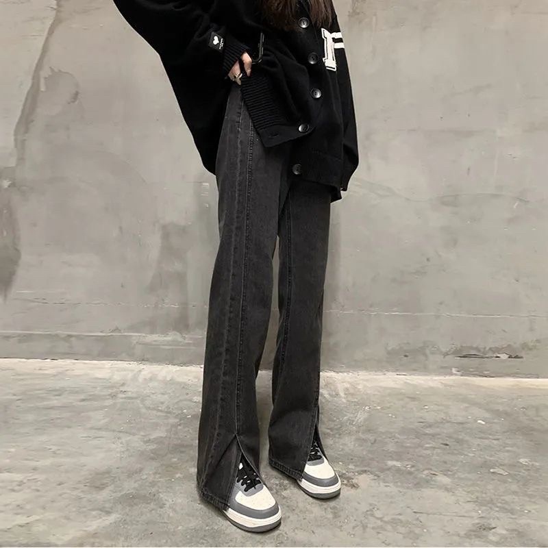 [ 𝗢𝗥𝗗𝗘𝗥 𝗧𝗔𝗢𝗕𝗔𝗢 ] QUẦN JEAN ỐNG LOE XẺ
