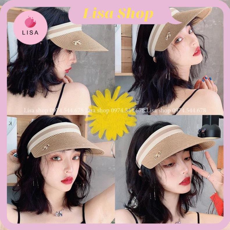 [HÀNG LOẠI 1] Mũ cói, nón cói đi biển đầu trống phong cách thời trang năng động cho nữ hottrend 2021, M21