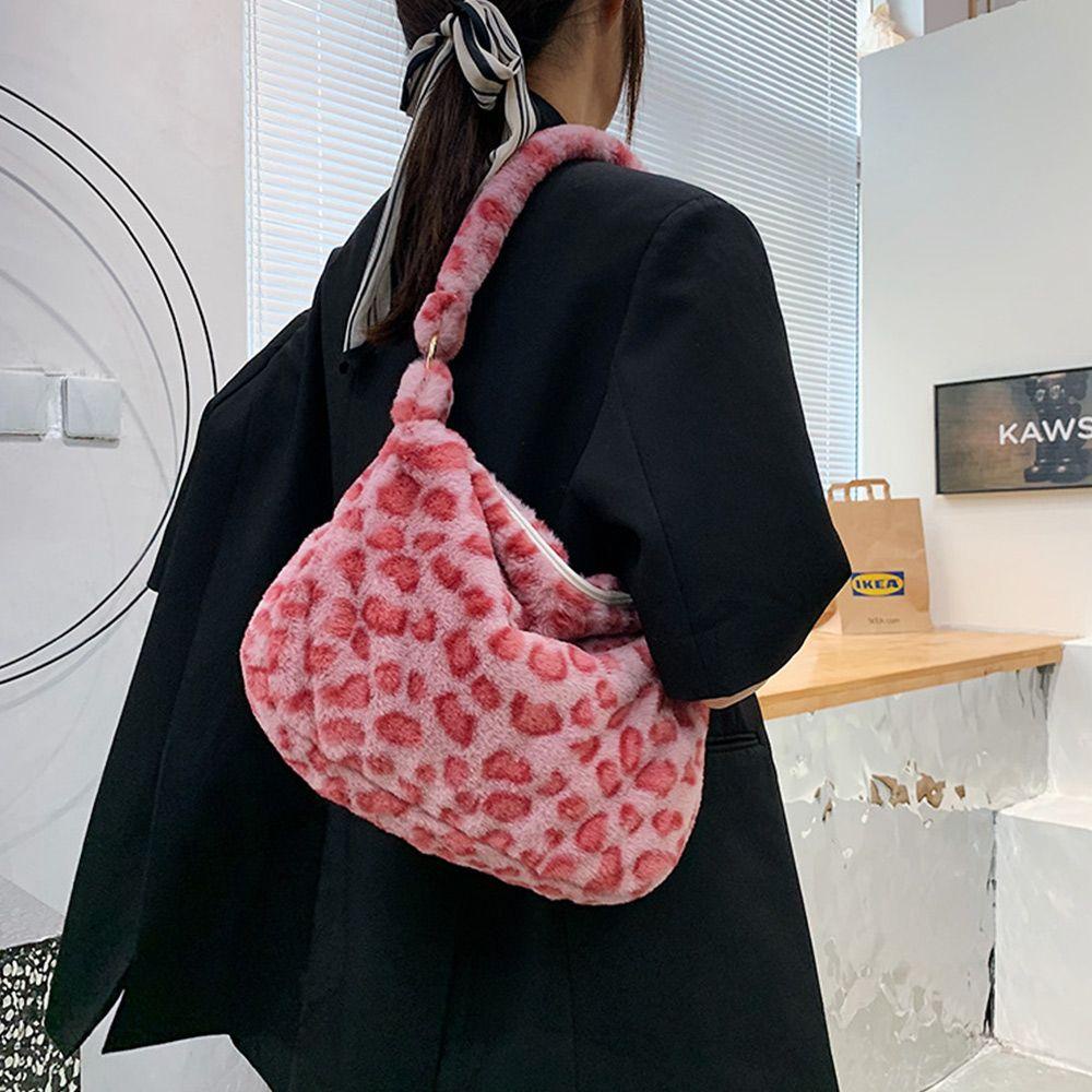 Túi Xách Đeo Vai Phủ Lông Mềm Mại Thời Trang Nữ Sành Điệu