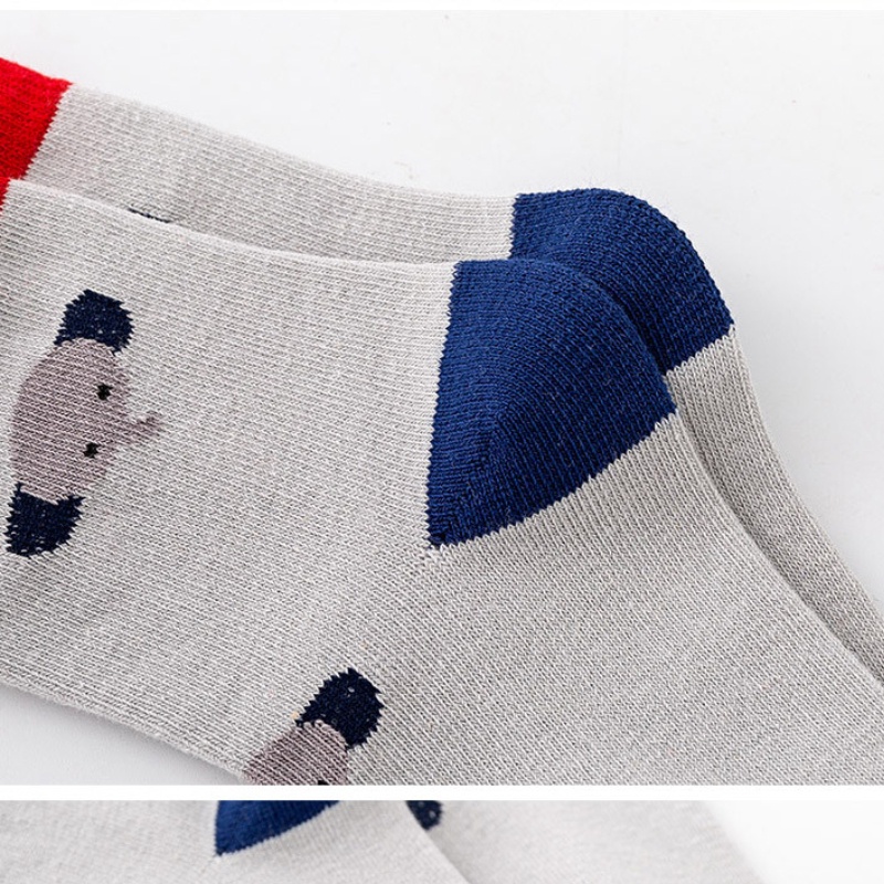 Vớ Cổ Vừa Họa Tiết Hoạt Hình Thời Trang Xuân Hè Cho Bé