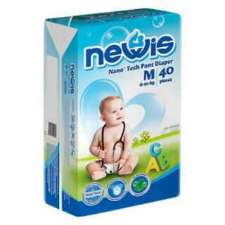 Tã quần newis size m40/l36/xl32/xxl28