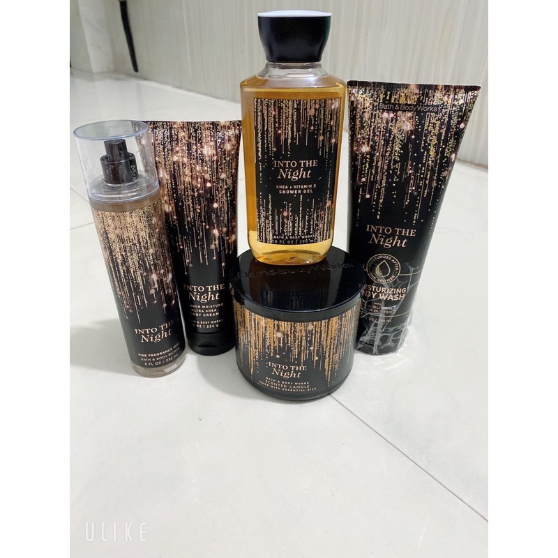 ❤️ Lover 💌 Xịt Thơm Toàn Thân Bath And Body Works - Into The Night Body Mist (10ml) Love U ❤️ | Thế Giới Skin Care