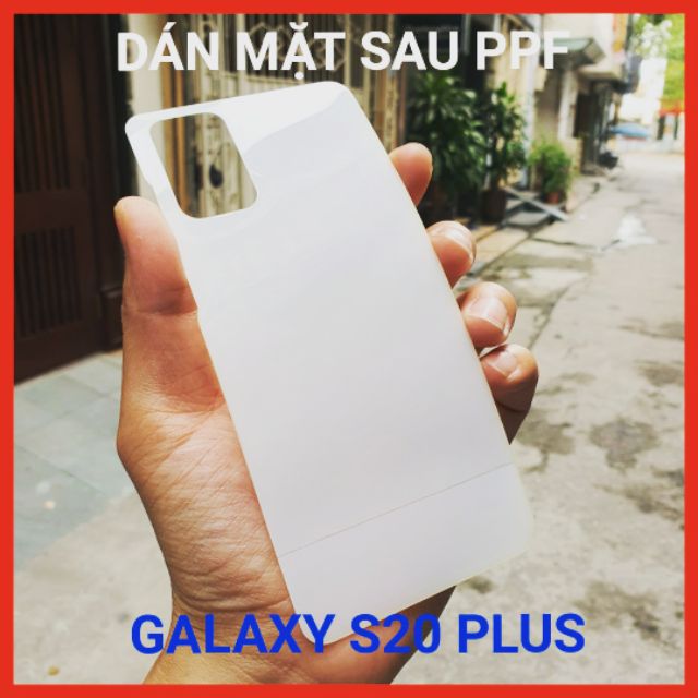 Dán mặt sau PPF cho Samsung Galaxy S20 Plus