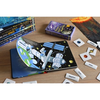 Đồ Chơi Khám Phá Không Gian Vũ Trụ Peep Inside Space Usborne