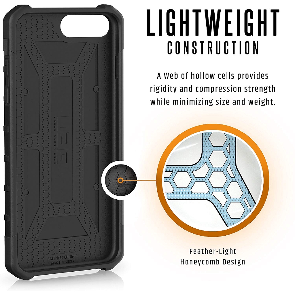 Ốp điện thoại UAG chống rơi phong cách quân đội thích hợp cho iPhone 8 Plus/iPhone 7 Plus/iPhone 6s Plus 5.5-inch