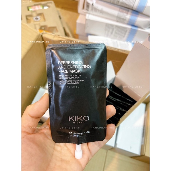 Mặt nạ làm săn chắc da mặt KIKO MILANO Refreshing & Tonifying Face Mask - 15ml