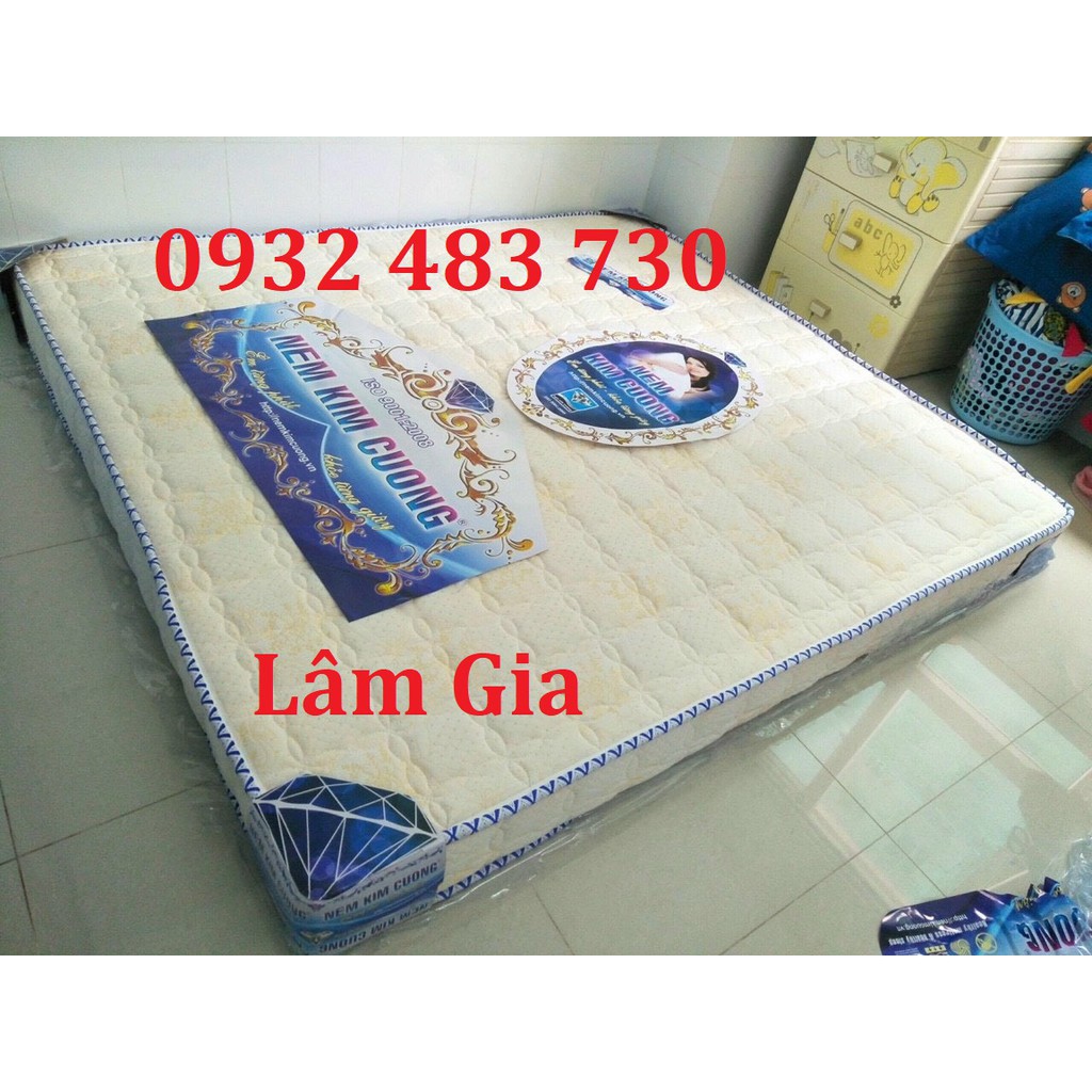 Nệm cao su Kim Cương tổng hợp ngang 1m6 dày 12f , CSCK16