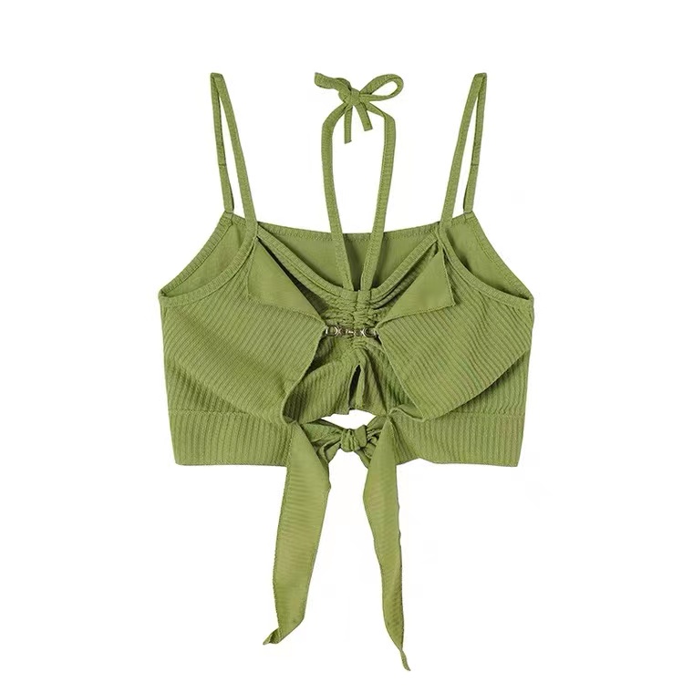 Áo croptop Sát Nách Kiểu Dáng Quyến Rũ Dễ Thương Cho Nữ