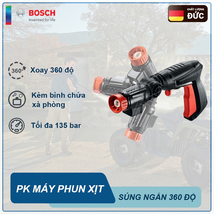 Súng ngắn áp lực cao 360 độ Bosch F016800536