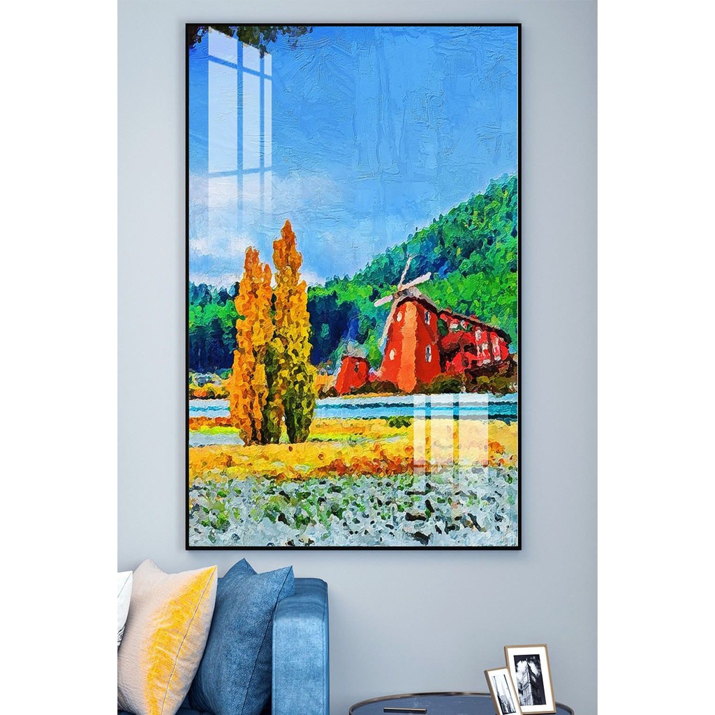 TRANH TREO TƯỜNG CANVAS  CỠ ĐẠI - GIÁ RẺ KÈM KHUNG -PHONG CÁCH BẮC ÂU TRỪU TƯỢNG- MELYHOME