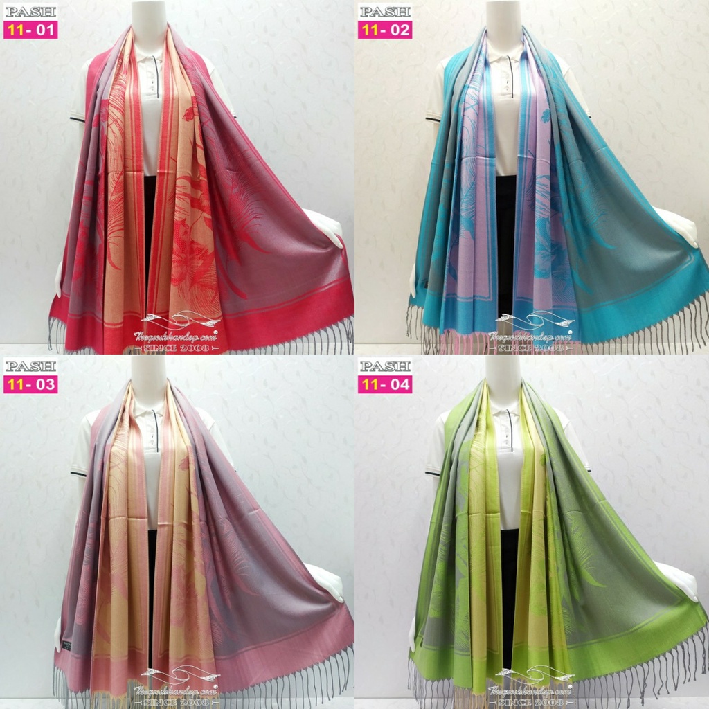 Khăn choàng chống nắng Pashmina 5011_A - Khăn choàng cổ - Giá sỉ