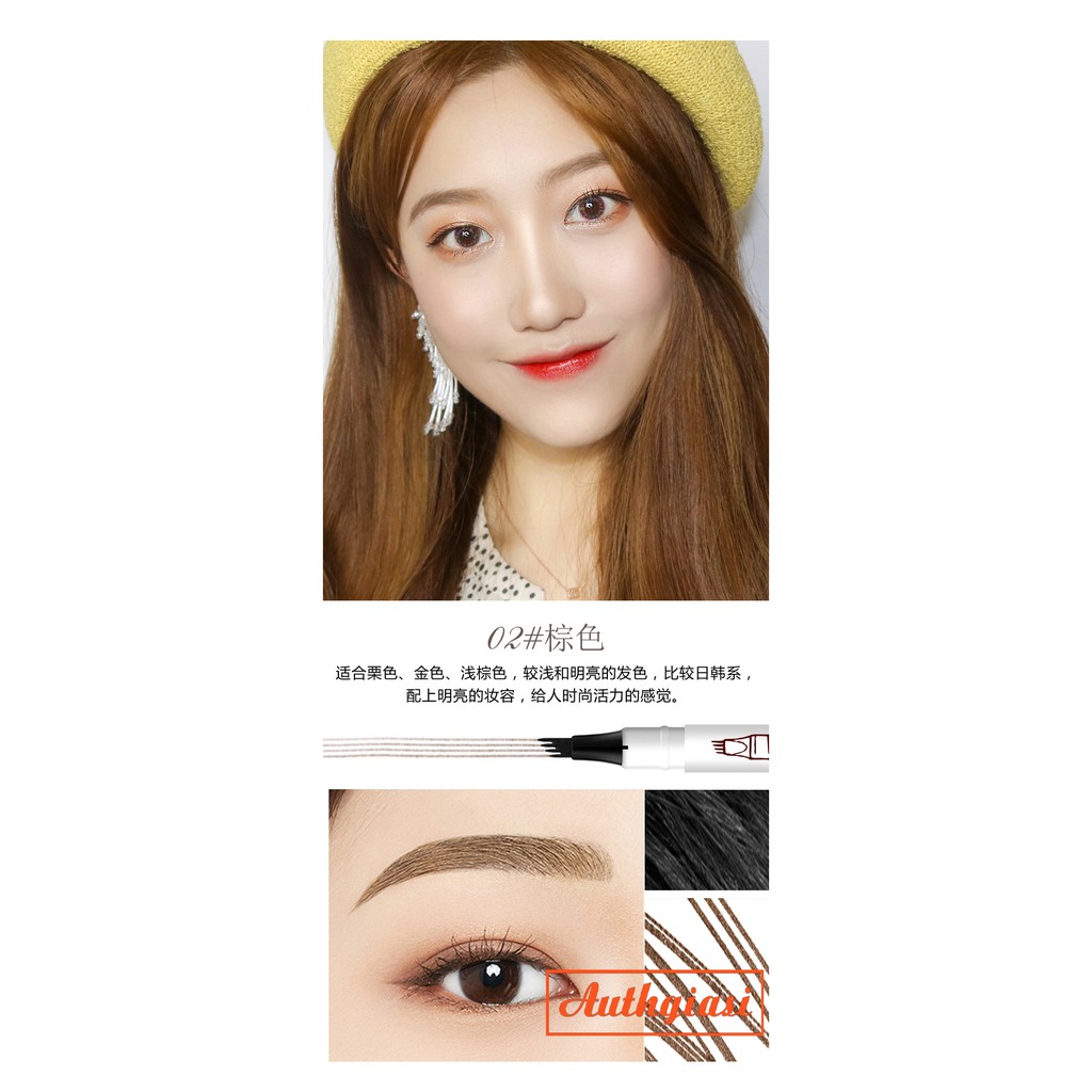Chì kẻ mày gảy phẩy sợi 4D Novo Fashion Eyebrows | BigBuy360 - bigbuy360.vn