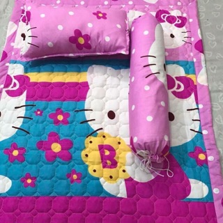 Bộ chăn gối nằm gối ôm cho bé kèm ruột gối nằm và ruột gối ôm