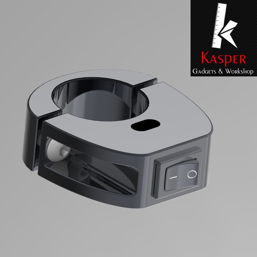 Công tắc mini on/off xe máy Yamaha tay lái 22mm