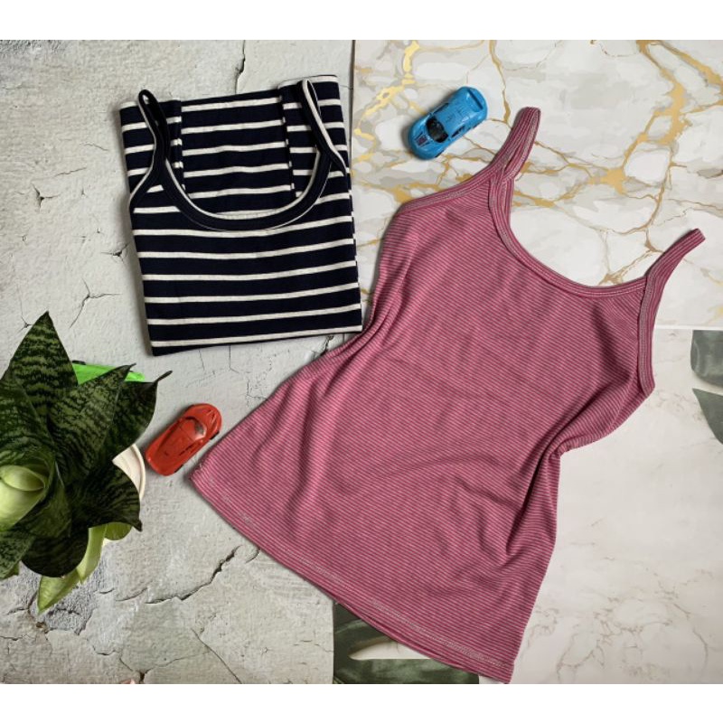 ÁO THUN SỌC 2 DÂY NỮ