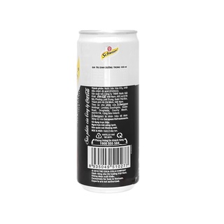 6 lon soda Schweppes 330ml