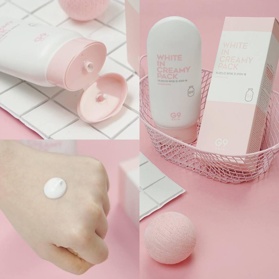 KEM DƯỠNG THỂ TRẮNG DA Toàn Thân G9-Skin White In Creamy Pack Whitening 200ml