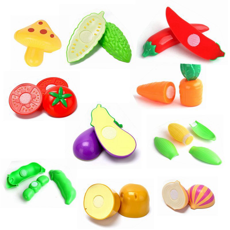 Bộ đồ chơi cắt trái cây và rau củ quả đáng yêu vui nhộn dành cho trẻ em