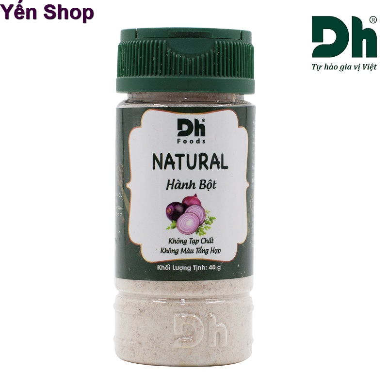 Hành Bột Dh Foods 40g | NATURAL | Gia vị để nấu, ướp, sơ chế các món ăn | Yến Shop