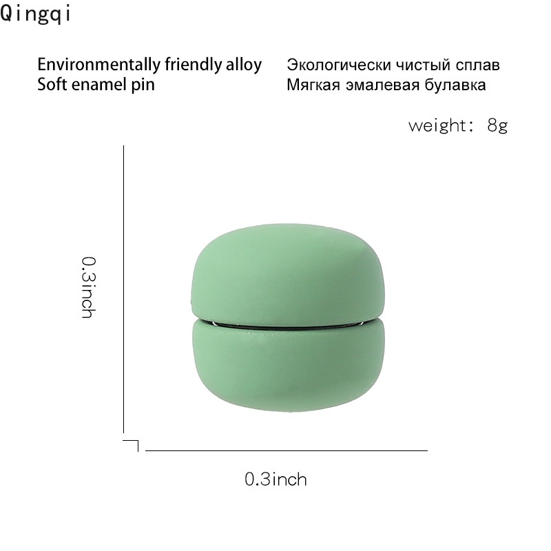 Ghim cài khăn choàng cổ Miss Zoe bằng kim loại không cần xỏ lỗ nhiều màu sắc thời trang dành cho nữ