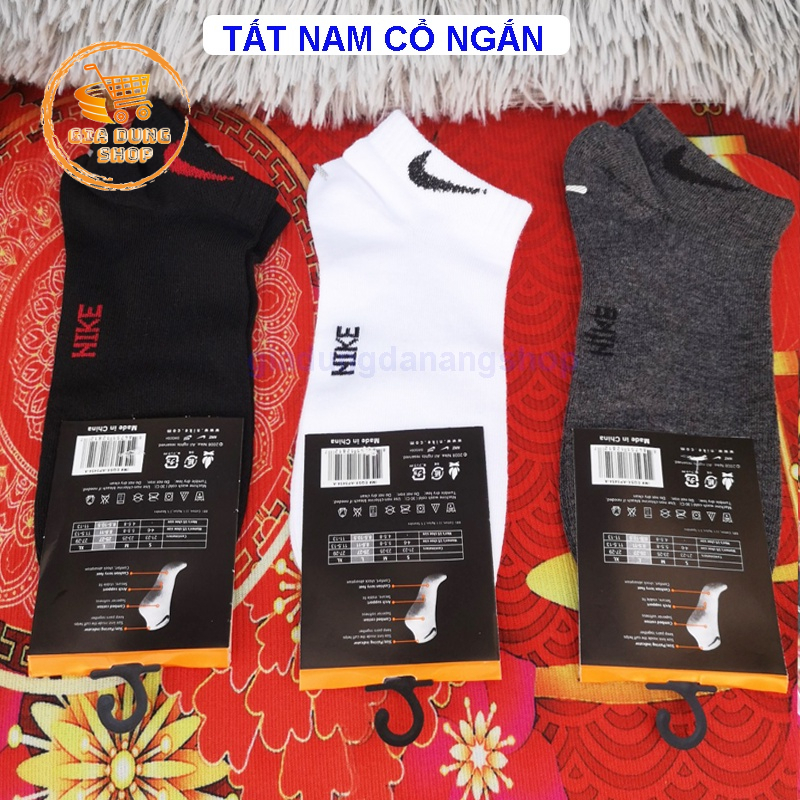 Tất/Vớ Cổ Ngắn Nam Nữ Bền Đẹp Dày Thấm Hút Thoáng Mát Khử Mùi Dùng Tốt Tất Cả Các Mùa