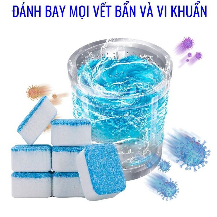 Bột Tẩy Vệ Sinh Lồng Máy Giặt Womu