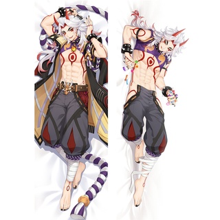 Vỏ Gối In Hình Nhân Vật Anime Genshin Impact Arataki Itto Dakimakura