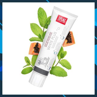 Kem trắng răng, kem đánh răng trắng răng splat white plus dòng chuyên biệt 100ml - chính hãng 100%