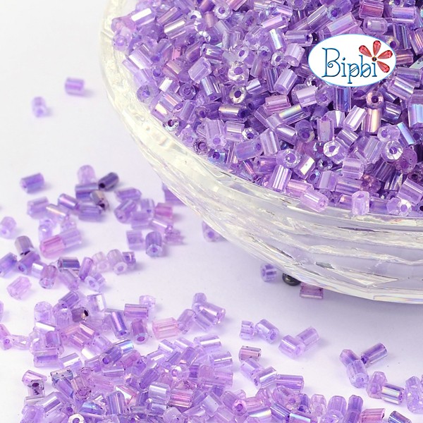 Combo 10 gói cườm khúc tím xà cừ