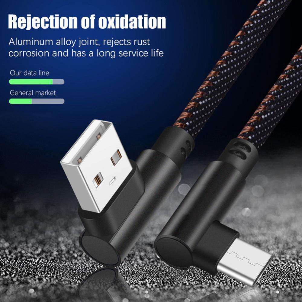 Dây Cáp Sạc Nhanh DIGIFOUNDER C 90 Độ Cổng USB C 3.1 C9L1